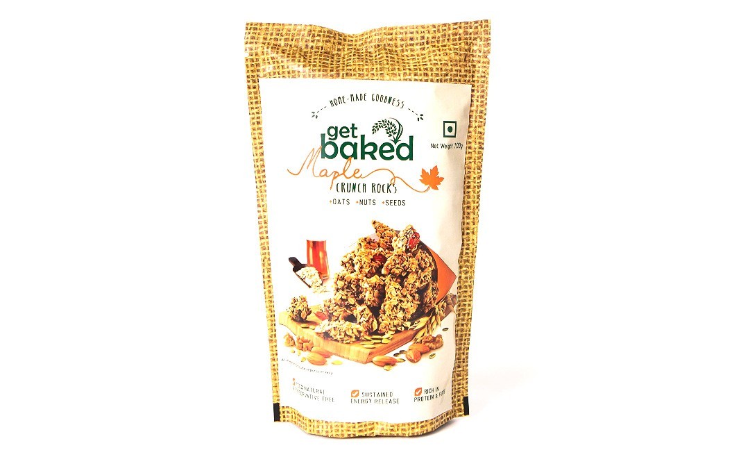 Get Baked Maple Crunch Rocks    Pack  100 grams